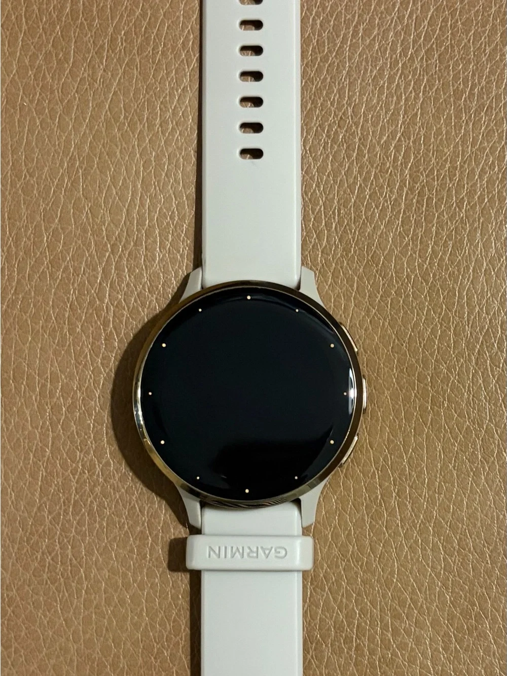 garmin Venu 3S Smartwatch - French Gray/Gold